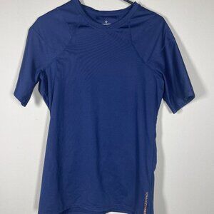Tommie Copper Shirt Men's Navy Shoulder Centric Support Short Sleeve XL!